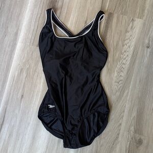 Speedo Women's Classic Black One Piece
